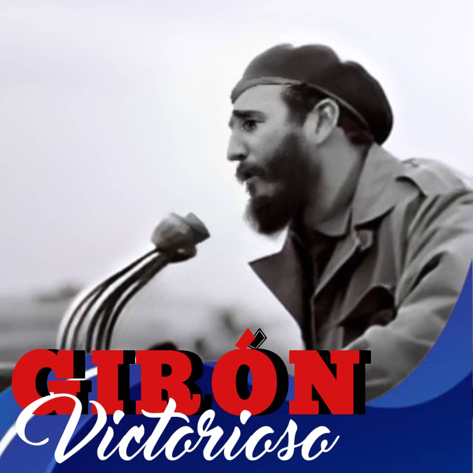 Buenos días #Cuba 🇨🇺 Esta jornada trasciende en la historia por la determinación de un pueblo de vencer o morir. #GironVictorioso