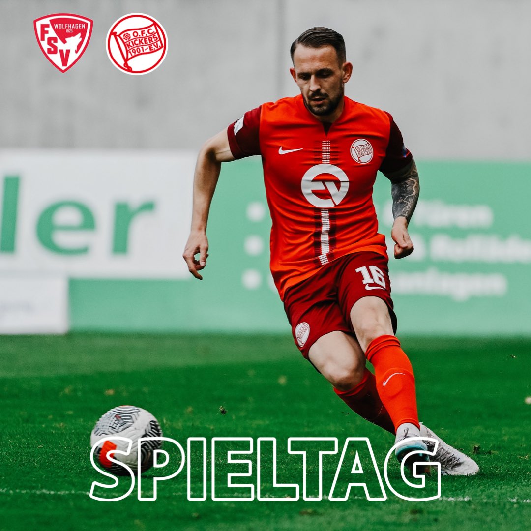 🔴⚪️SPIELTAG🤍❤️ ⚽️ FSV Wolfhagen 🏆 #Hessenpokal-Viertelfinale 📍 Liemeckestadion 🔔 17:30 Uhr 📺 Kickers TV versucht, über YouTube eine frei empfangbare Übertragung zu ermöglichen 🔴⚪️ #FSVWOFC #kickersoffenbach #nurderOFC