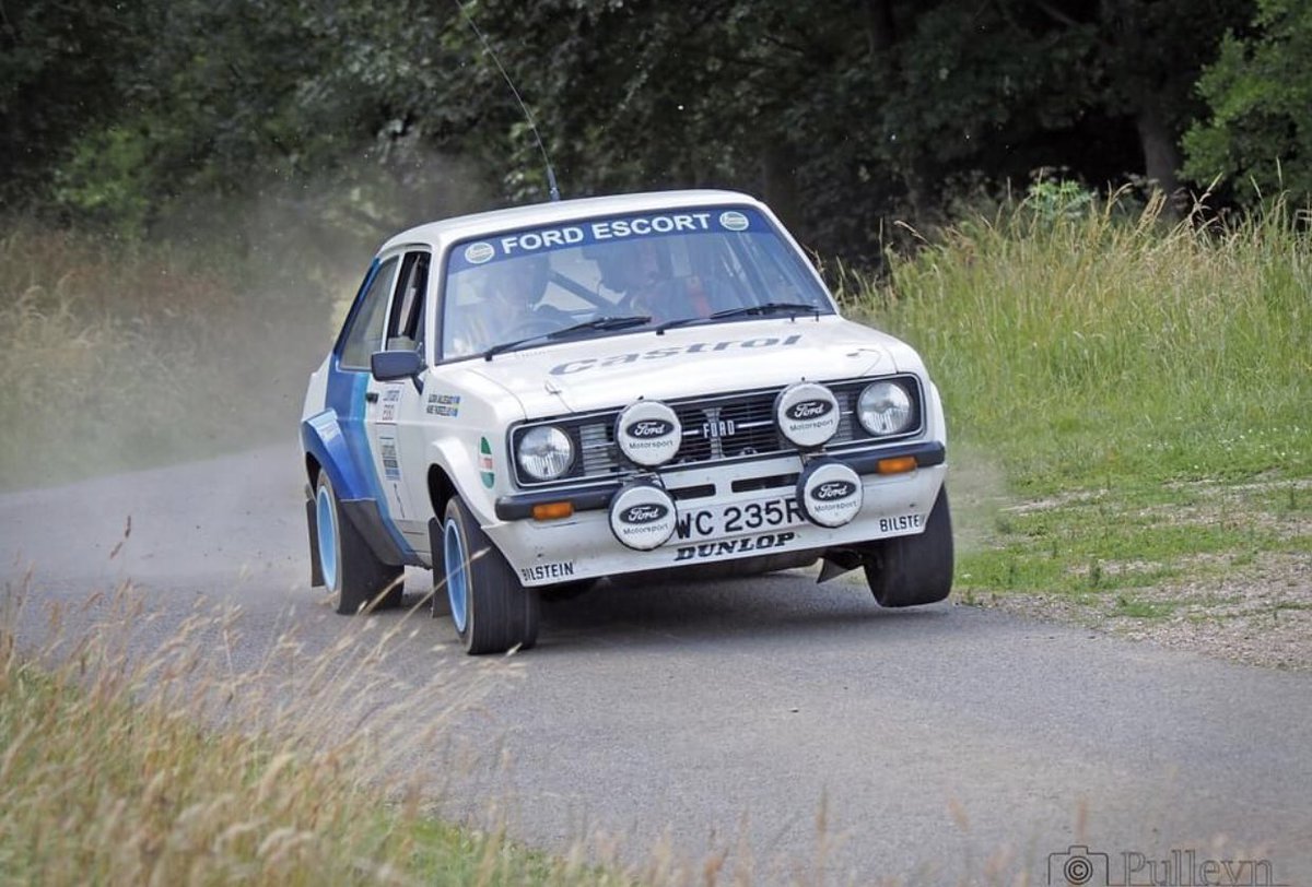 LombardrallyTim's tweet photo. @DavidWelford86 Here are some Mk2s on Lombard demonstration events in 2023. Still the car, possibly along with a Quattro, that spectators want to see most. https://t.co/XzfCdsnJ3Z