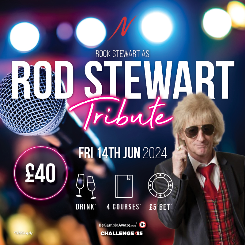 🔥 From 'Maggie May' to 'Do ya think I'm sexy' - Rock Stewart has got all your favourites covered! Experience the magic of Rod Stewart's iconic music LIVE at Napoleons Bradford ✨🎸 This tribute night is set to be a sell-out, book your table now: tinyurl.com/4ffzx27t
