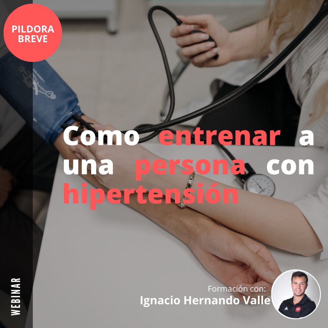 🏋️‍♀️🩸¿Quieres aprender los conceptos básicos para entrenar a una persona con hipertensión? 
🖥️pildorabreve.com/b/como-entrena…