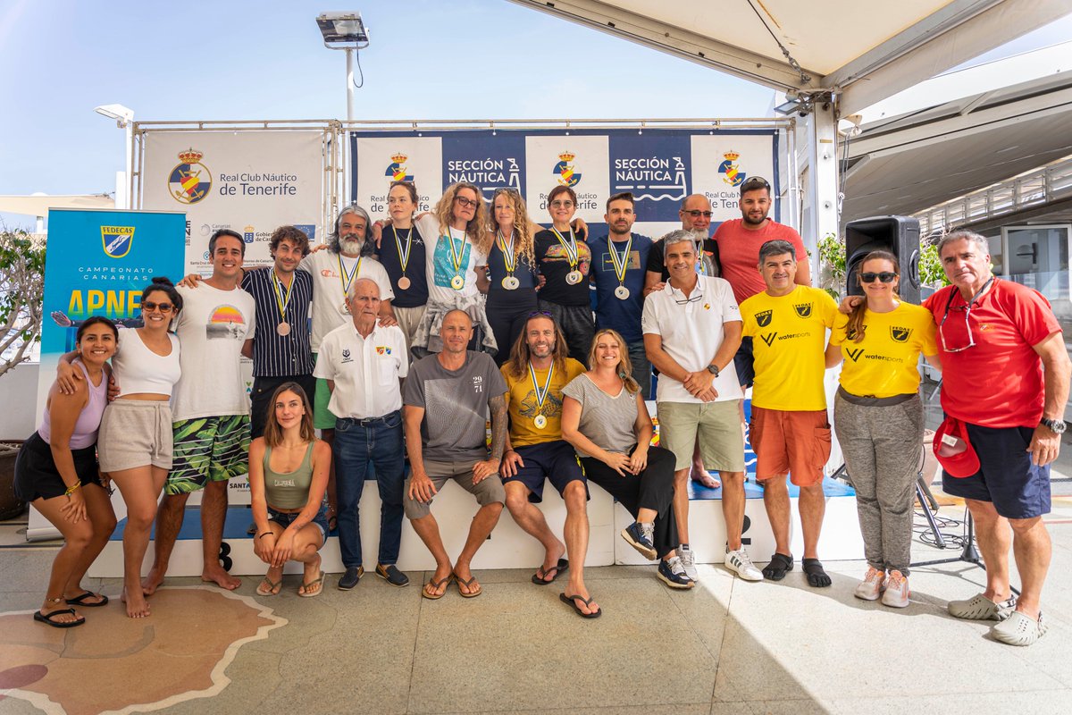 RCNTenerife's tweet photo. 🤿 El RCNT corona a los ganadores/as del 𝐂𝐓𝐎. 𝐃𝐄 🇮🇨 𝐃𝐄 𝐀𝐏𝐍𝐄𝐀 𝐈𝐍𝐃𝐎𝐎𝐑 𝐎𝐏𝐄𝐍 𝟐𝟎𝟐𝟒

🏆 Eva Raimundez, Antonio J Talavera, Linda Paganelli, Geofrey Buchou y  Laia Sopeña vencieron en las diferentes modalidades de Apnea Indoor.

Info ➡️ https://t.co/yvBV0Hh2UI https://t.co/LT3Uiri4Uz