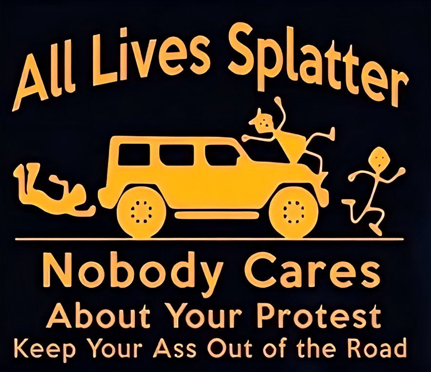 Hey! 👋 You Hamas terrorist loving leftist twats! Keep it up! Keep blocking traffic while people try to get to work, school, doctor appointments, buy groceries, visit loved ones…because every time you idiots pull a selfish stunt like blocking the Golden Gate Bridge…you add