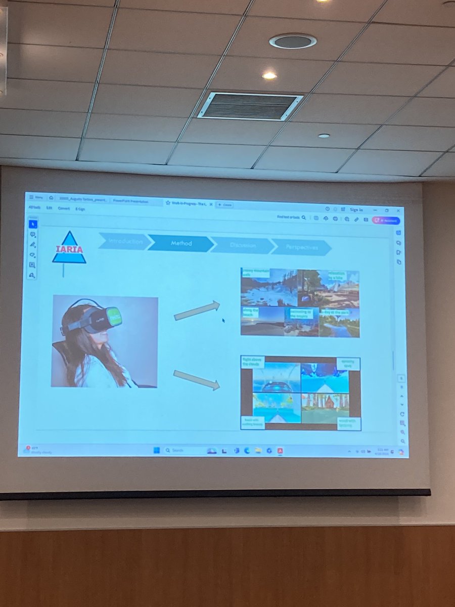 DinetJerome's tweet photo. L’utilisation de la Réalité Virtuelle pour réduire la douleur chez les patients en odontologie : bravo au Dr Aurélie Mailloux pour cette présentation qui a suscité beaucoup d’échanges à AIVR’2024 👍 https://t.co/wgcREJlgOd
