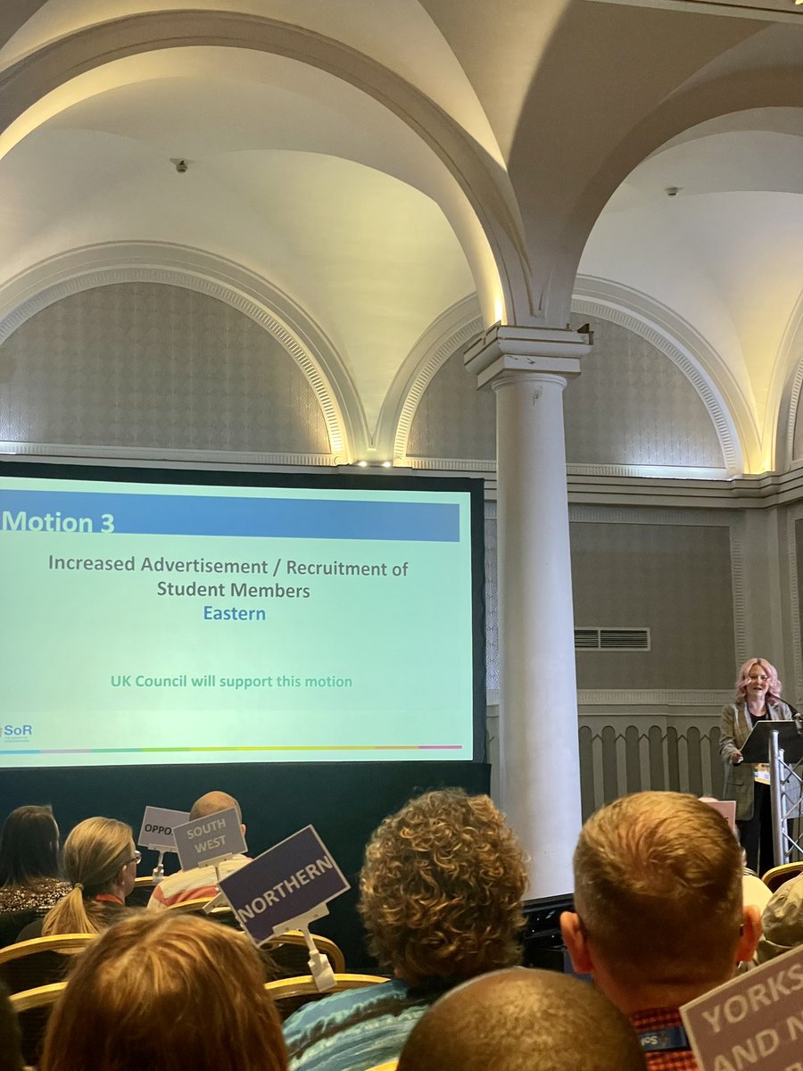 NorthWest Region SoR (@northwestsor) on Twitter photo NW Committee member <a href="/steph_edwards15/">Steph Edwards</a> speaking in support to increase advertisement/recruitment of student members ππ»
#ADC2024 NW Committee member <a href="/steph_edwards15/">Steph Edwards</a> speaking in support to increase advertisement/recruitment of student members ππ»
#ADC2024