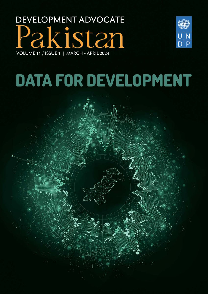 #UNDPinPakistan launches its latest Development Advocate Pakistan on 'Data for Development’, looking at the transformative potential of data-driven development & economic policymaking in 🇵🇰, w/@samuelrizk @ReplyTariq @naeemuzzafar @asbabar @ArmughanFareeha @pakistan_ipo