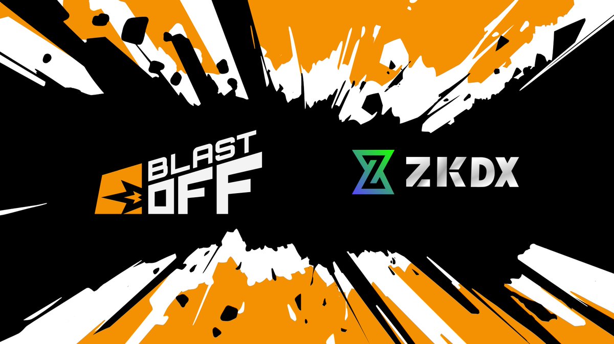 blastozone's tweet photo. We're excited to announce our strategic partnership with @zkDXio!

Powered by @PythNetwork, ZKDX are a decentralized derivatives protocol of L2 networks -  and have most recently launched on @Blast_L2!

Trade long and short with leverage and a full suite of trading tools, only at https://t.co/JvvAQwVkG8

Plenty more to come from this collab, stay tuned! 🤝