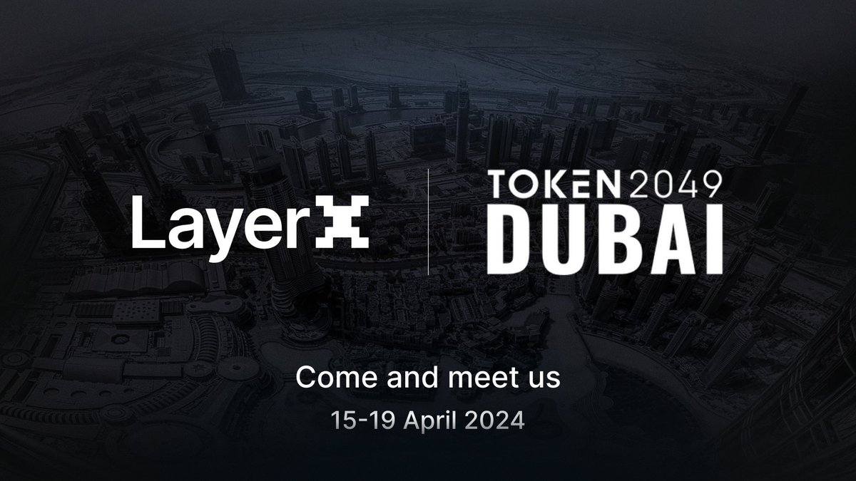 Hey Dubai 👋

Our team is heading to @token2049 for what looks to be a promising conference 🔥

If you’re at the venue make sure to say hi to @marioralves, @heldervasc, @henriquesilvaog, @Danielaalsilvaa.

#Token2049 #Web3 #Dubai