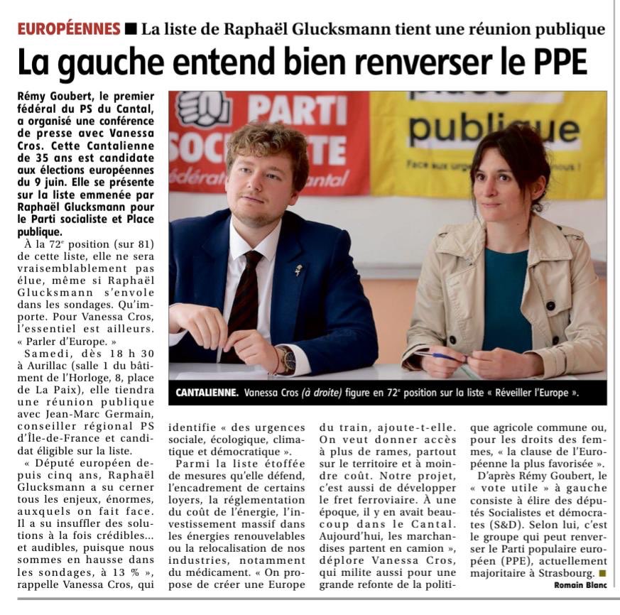 Remy_Goubert's tweet photo. « La gauche entend bien renverser le PPE »

Retrouvez ma conférence de presse commune avec @VanessaCros pour le @partisocialiste et @placepublique_.

⬇️ https://t.co/9NzVgwQuu7