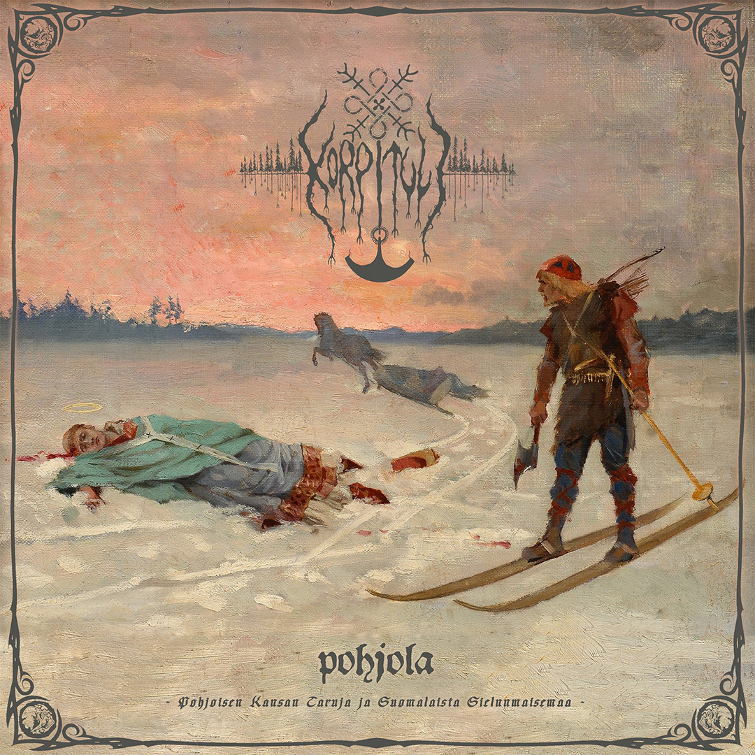 Korpituli - Pohjola (Full Album Premiere) Folk/Black Metal from Finland. Album Premiere at 15:00 CET. ▶ youtu.be/0CxJiBOzBUs #blackmetal #blackmetalpromotion #finnishblackmetal #folkblackmetal #blackfolkmetal #folkmetal