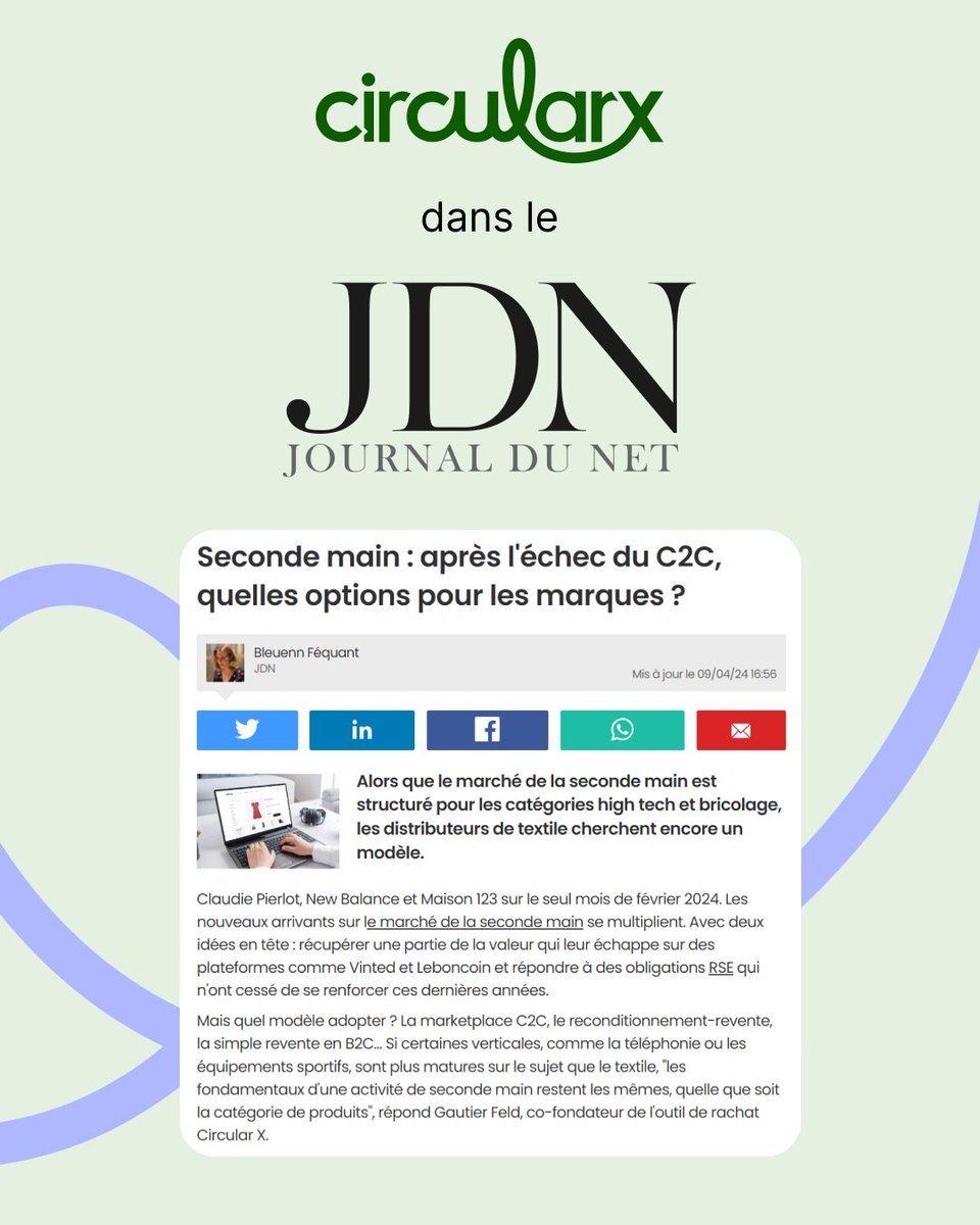 CircularX by Recommerce tweet media
