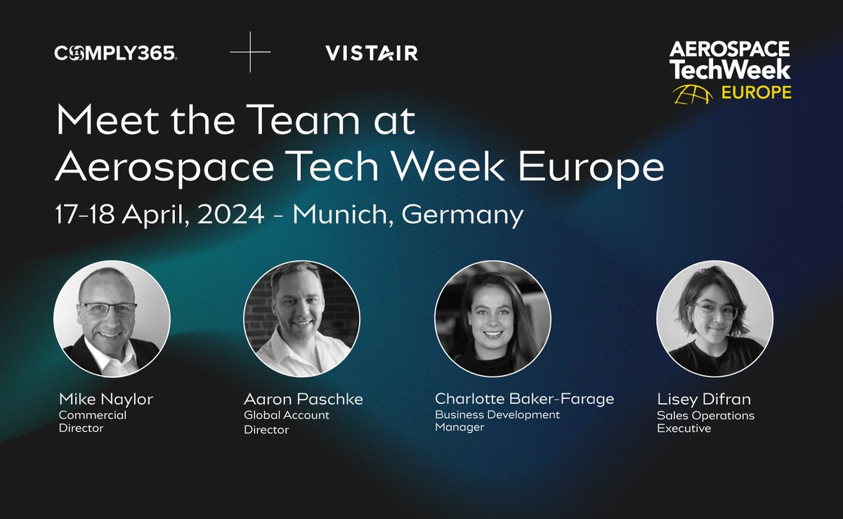 Our team is gearing up to attend Aerospace TechWeek Europe in Munich kicking off tomorrow! 🛫✈️ The team is really looking forward to meeting with airlines to talk about their operational content management needs and strategy,  across flight operations.