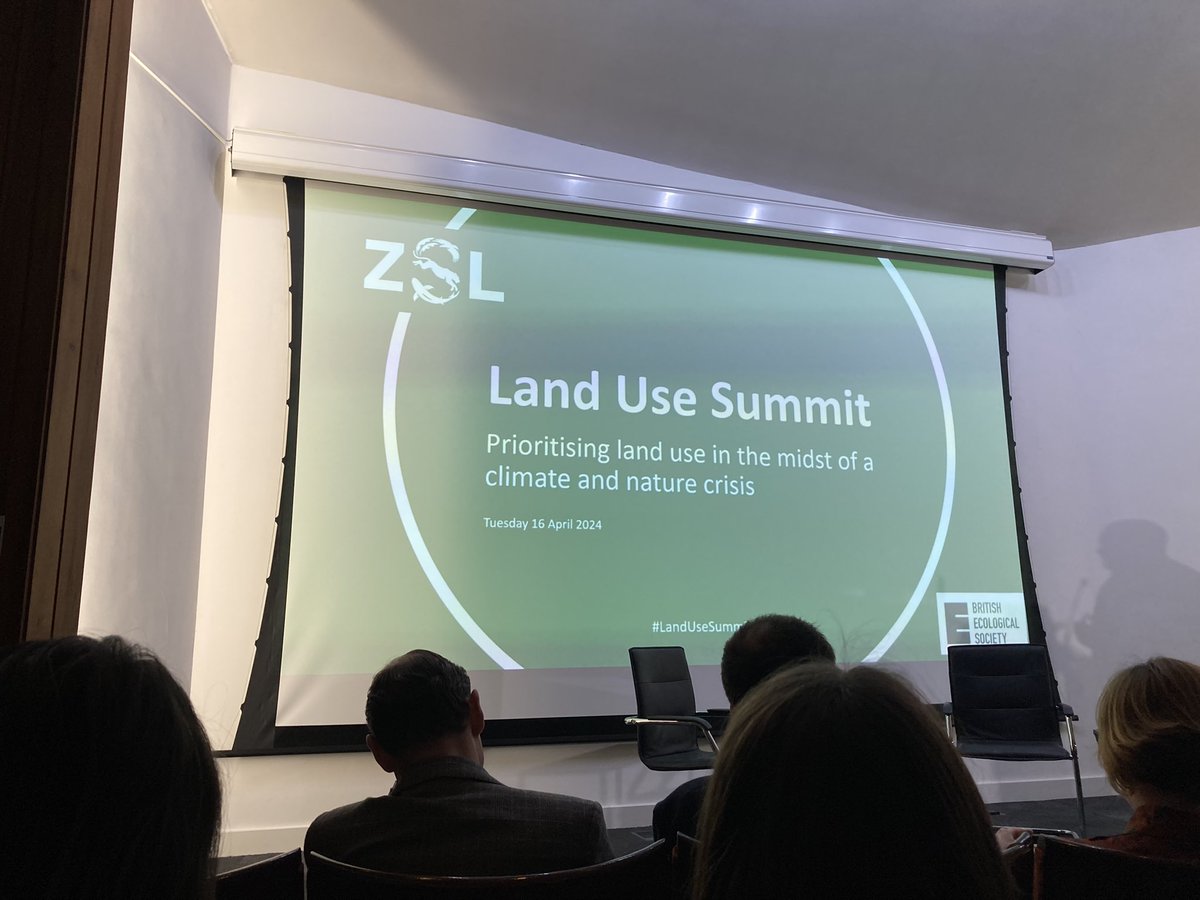 Autobioacoust's tweet photo. Currently at the @OfficialZSL who is hosting the #landusesummit with the @BritishEcolSoc https://t.co/A5M0AXlzh5