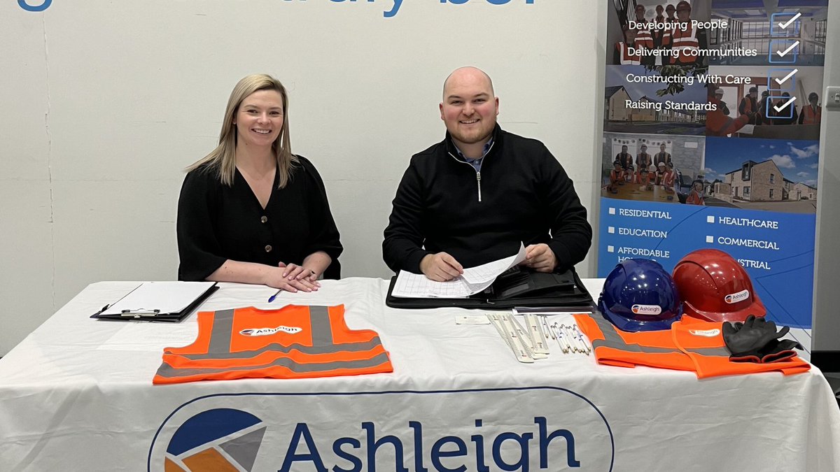 Ashleigh (Scotland) Limited attended the @sdpscotland and @dgcouncil Meet the Buyer Event yesterday at The Bridge, Dumfries. Nikki and Danny had some great discussions with the local supply chain and we’re looking forward to revisiting them on our future projects in D&G.