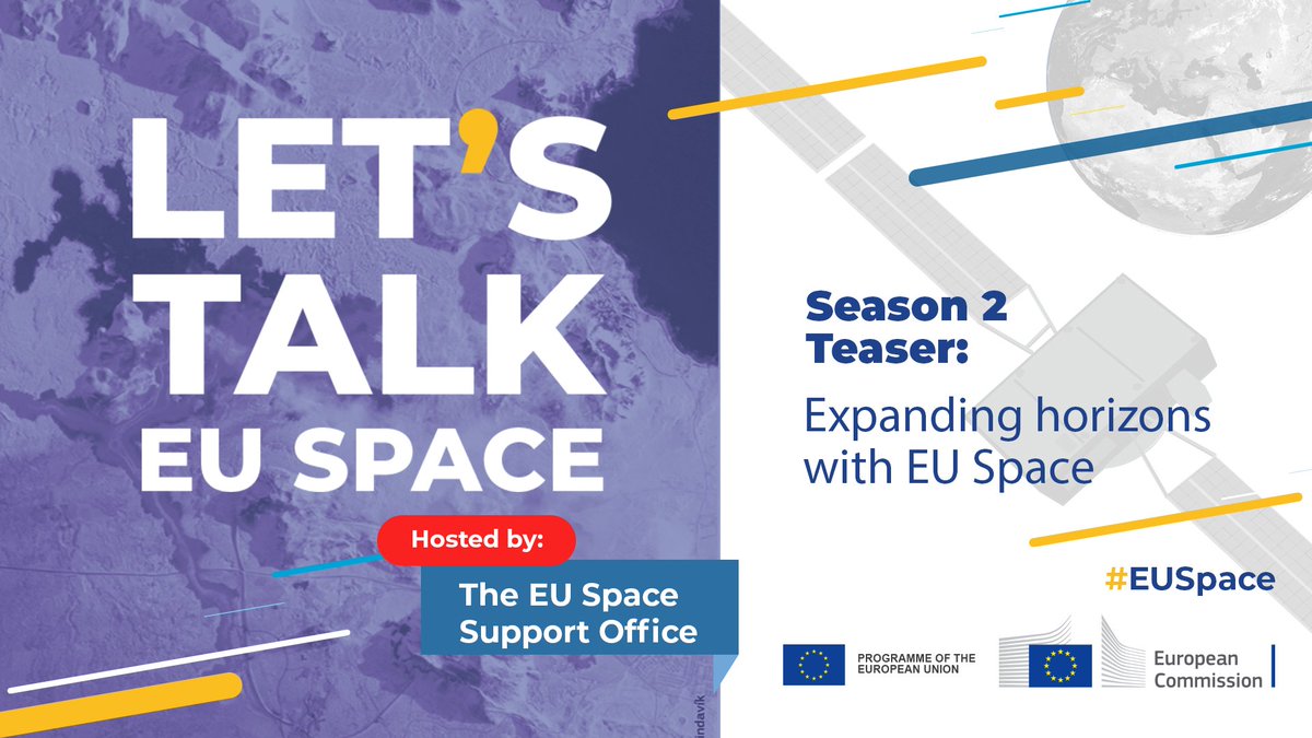 #DYK it takes less time to reach low Earth orbit than to listen to two episodes of our Let's Talk #EUSpace podcast? ▶️Check out the Season 2 Teaser to hear what we have in store! 🔗 bit.ly/EUSPACE-S02E00