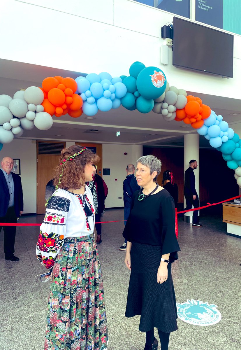 Brilliant buzz on our <a href="/atusligo_ie/">ATU Sligo</a> campus today with our #ATUGlobalVillage kicking off 🙌🏻 Well done to our <a href="/atusligo_global/">ATU Global</a> team for all the organising!