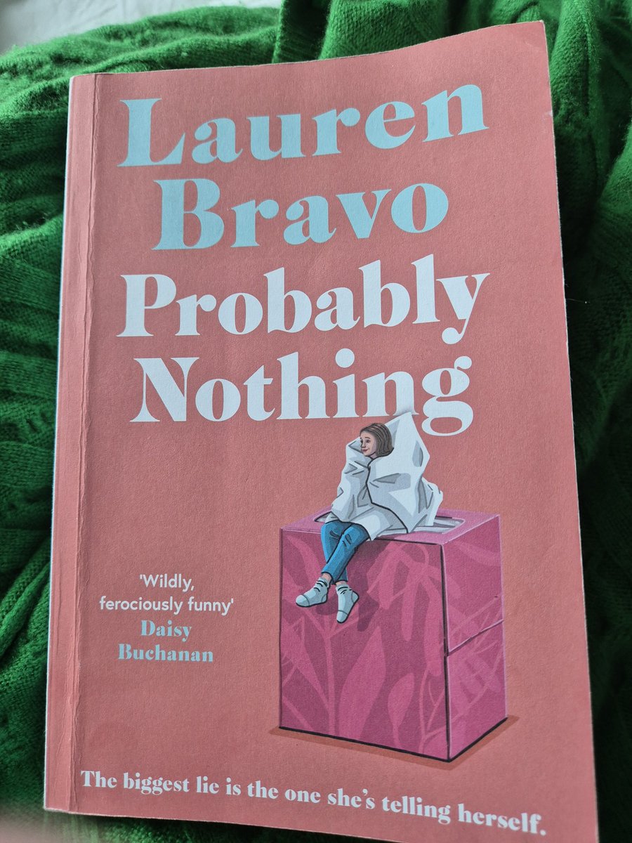 Well, THIS was fun! #ProbablyNothing by @laurenbravo is a novel after my own heart ❤️ A witty, sweet novel about hypochondria (hello!) and people pleasing (hello again!) and the longing for love (yes, hello once more 😬) Ultimately VERY sweet. Out in June ##MarianRecommends
