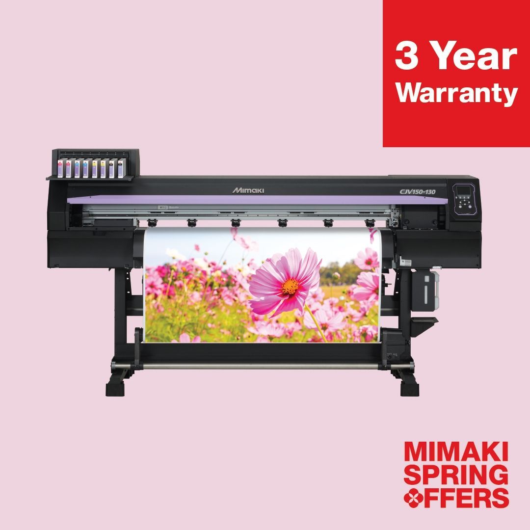 We're including a 3 year warranty on selected Mimaki sign & graphics printers and printer/cutters as part of our Spring Offers - making it the perfect time to grab a big saving! buff.ly/4cVw023