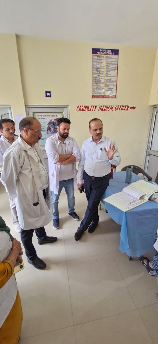 On 15.4.24 DHS Dr Rakesh Magotra paid a Surprise visit to PHC Purmandal to monitor healthcare facilities being provided to the patients. @OfficeOfLGJandK @SyedAbidShah @DrRakesh183