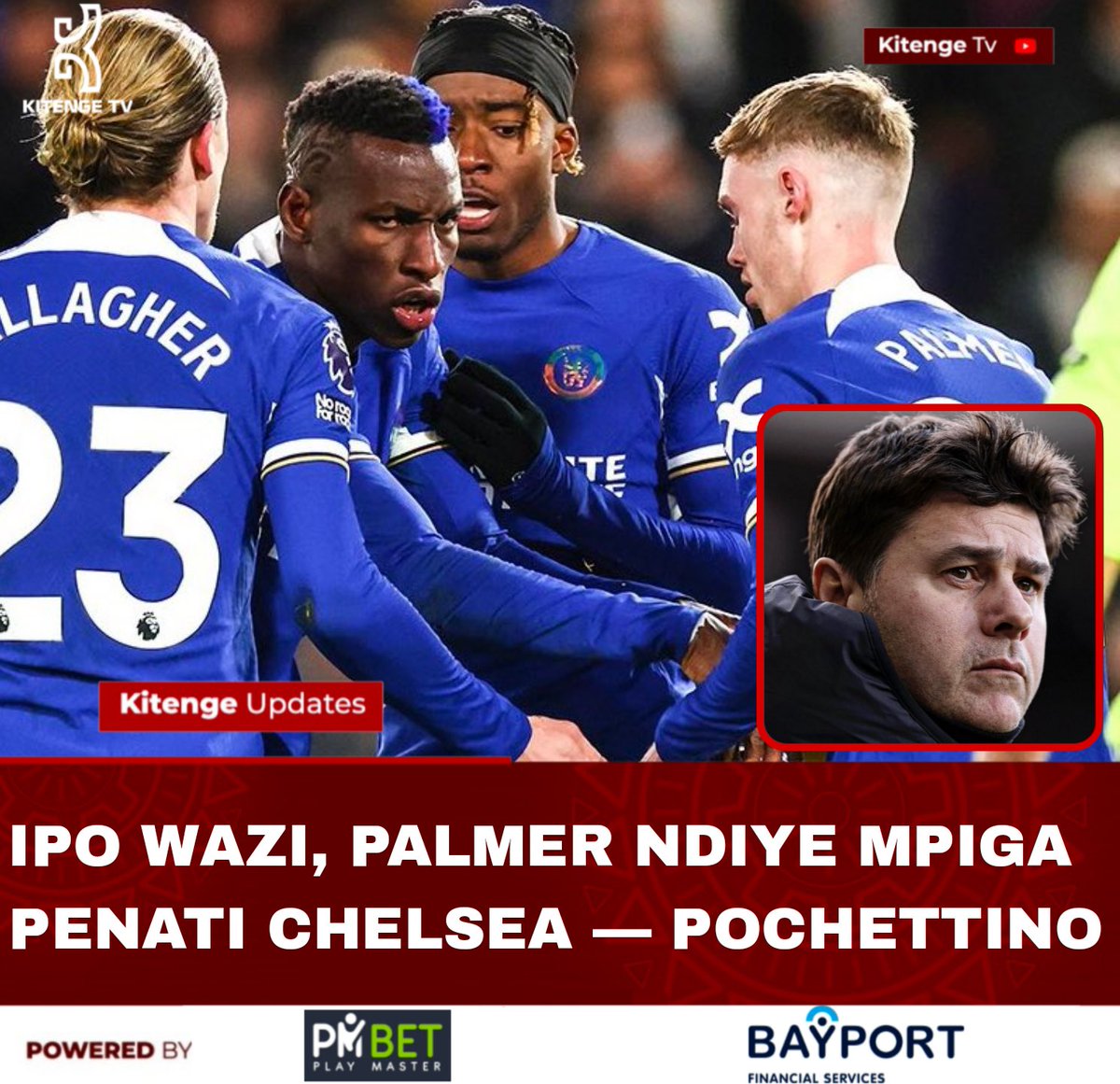 Meneja wa Chelsea, Mauricio Pochettino amechukizwa na kitendo cha wachezaji klabu hiyo Nickolas Jackson na Noni Madueke kuonekana kugombania nafasi ya kupiga penalti dhidi ya Everton kabla ya Cole Palmer kuchukua mpira na kufuingia Chelsea bao la tano katika dimba la Stamford…