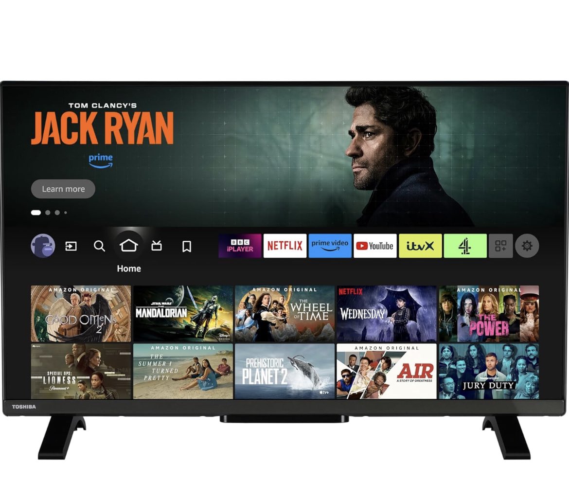 Get this 32 inch smart TV for ONLY £129! Check it out here ➡️ amzn.to/3vOIfNb # ad