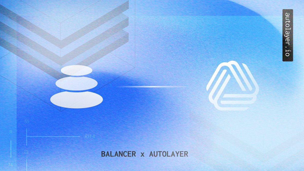 AutoLayer has now integrated with @Balancer on Arbitrum! 🎊 Users can now effortlessly provide liquidity to LRT Pools on Balancer with just one click. With this step forward, AutoLayer incorporates another layer of yield (in the form of Swap Fees) into its yield machine.