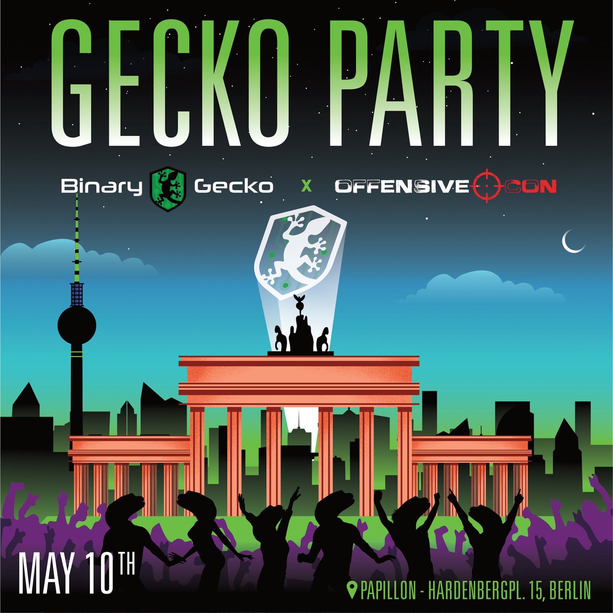 ‘What happens in Berlin stays in Berlin’
Are you ready for #Offensivecon24?
We are… make sure to bring some aspirin. 🤘🦎⛓️ <a href="/offensive_con/">offensivecon</a>