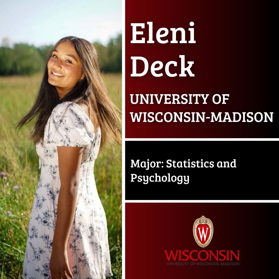 Congratulations to @CHS_Devils’ @_elenideck on her commitment to @UWMadison! #ClarenceProud @ClarStuCo @ClarenceCsd @ClarenceMiddle @SheridanHillSh1