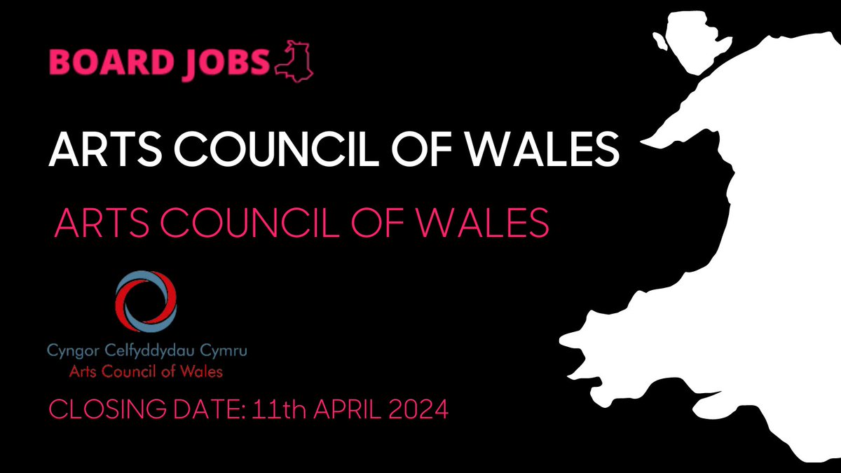 🎭 Ready to champion the arts in Wales? Join the @arts_wales_ Arts Council of Wales as a Council Member and help shape the strategic direction of the arts sector. Apply today to make a difference! #Arts #Wales #Opportunity bit.ly/48ZSMTc