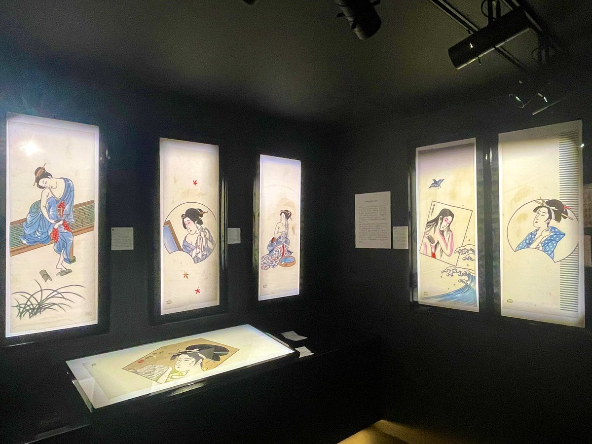 nouchikengo's tweet photo. Visiting the museum after work makes me feel refreshed.
#eirakuya #tenugui #handtowel
By the way, ticket is towel. https://t.co/SBD3u9UmQ0