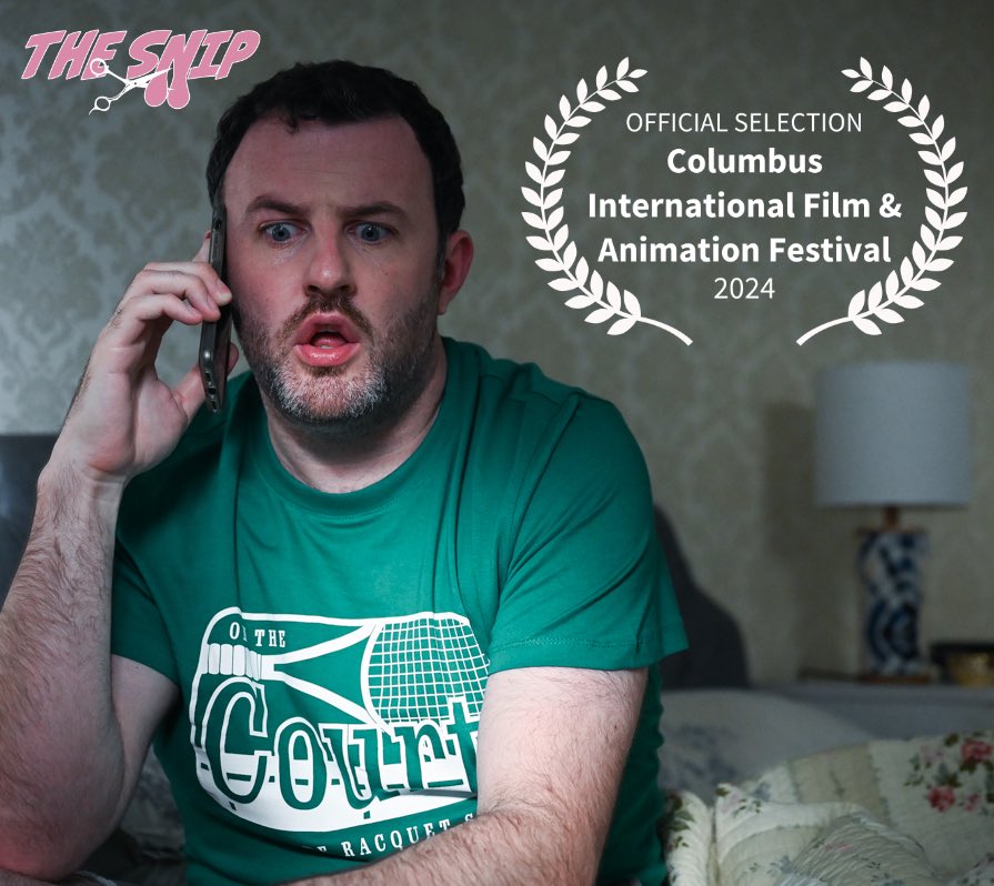 The Snip is an Official Selection at @columbusfilm. Thanks for the acceptance. As always thanks to our amazing cast and crew.