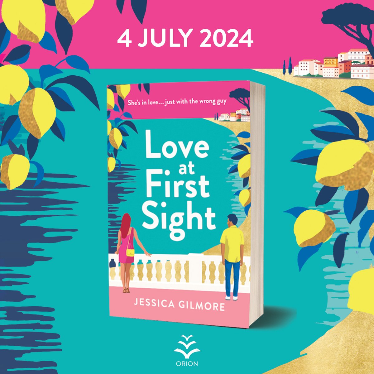 Cover reveal klaxon and it literally couldn't be prettier - summer reading sorted! geni.us/LoveFirstSight