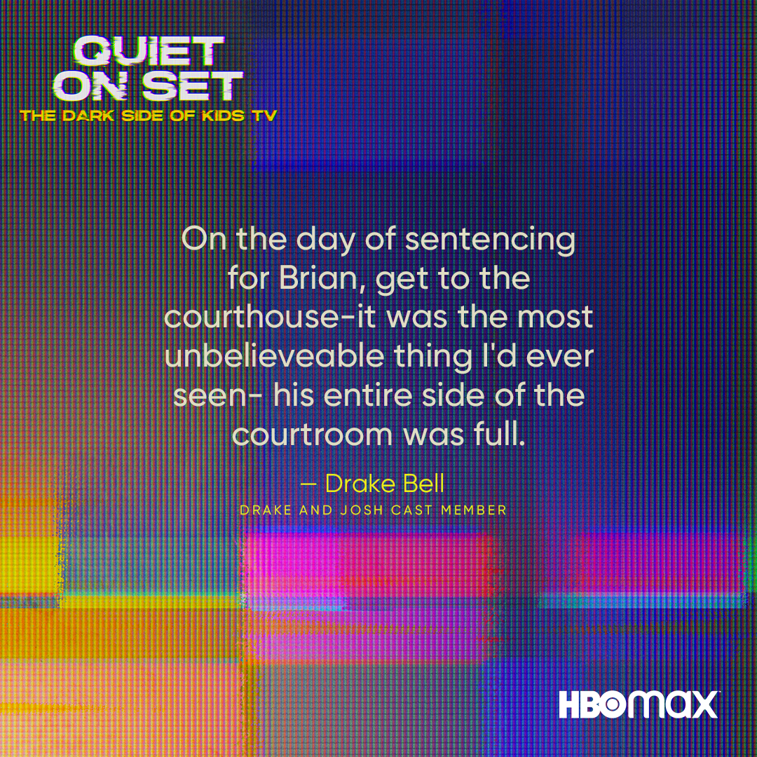 Drake Bell opisuje dan kad je Brian Peck osuđen. Dokumentarac  #QuietOnSet dostupan je na HBO Maxu.