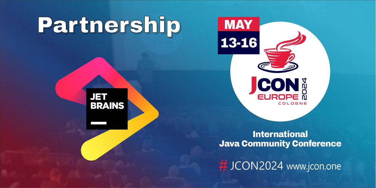 We are honored to have @jetbrains as a Partner for #JCON EUROPE 2024! Without their support, we couldn't make #JCON2024 possible! The World's Leading Provider of Professional Development Tools, including IntelliJ IDEA or Kotlin. The Drive to Develop. 🎟️: jcon.koeln