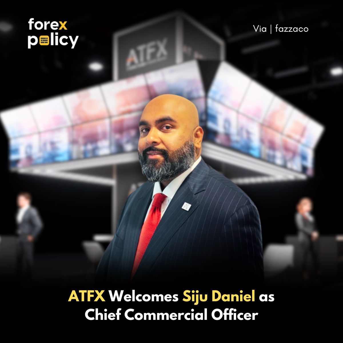 Exciting news from ATFX as they welcome Siju Daniel as their new Chief Commercial Officer! With his wealth of experience, Siju is set to drive global growth and innovation. Congratulations and best wishes on this new journey! 🌍📈 #ATFX #NewLeadership #WelcomeSiju
