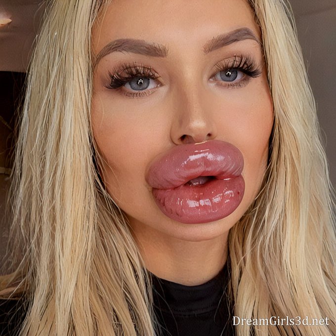 💗 Love the ultra-glam, confident lip look? Like &amp; RT to spread the love and inspire others 🌟  Exclusive<a href="/tag/biglips"class="tags"><span>#biglips</span></a><a href="/tag/fakelips"class="tags"><span>#fakelips</span></a><a href="/tag/lipfetish"class="tags"><span>#lipfetish</span></a><a href="/tag/bimbolips"class="tags"><span>#bimbolips</span></a><a href="/tag/lip"class="tags"><span>#lip</span></a>