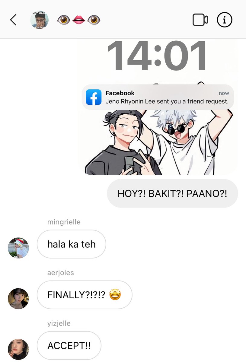 bluesydraem's tweet photo. ano ba itong nadarama? ๐คจ
oh shux, ito ba'y pag-ibig na? ๐ซก๐ซ
#jenrina / #bluesy filo au
jn as krn's tropa na hindi niya pinapansin, until one day he became her organic crush
#AprilBlues https://t.co/Lku4NDcdCi