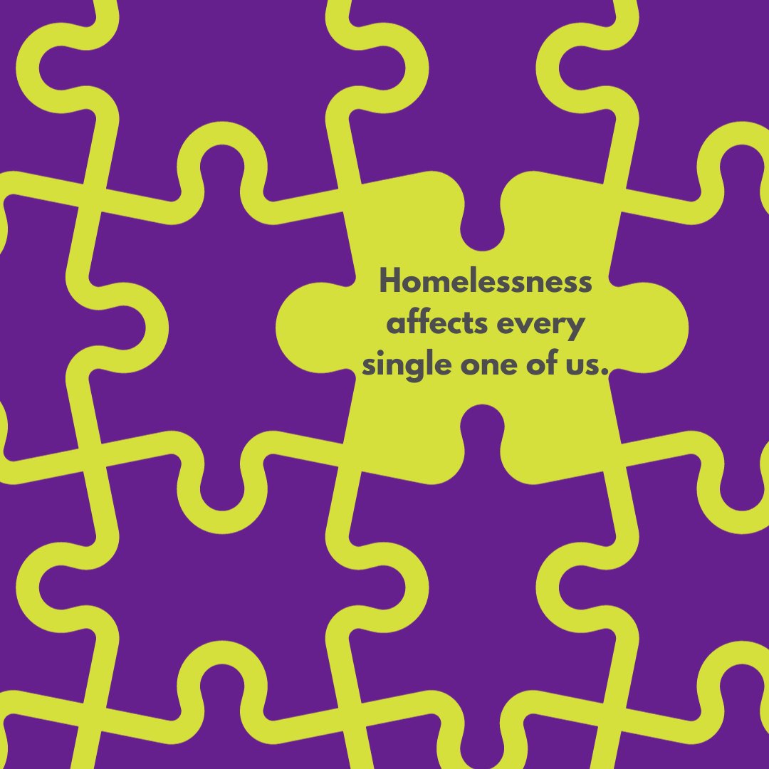 Homelessness is a matter of public concern. Helping young people facing homelessness will lead to happier and healthier lives for EVERYONE and strengthen society as a whole. We are all pieces of the same puzzle. See how you can help 👉 hyh.org.uk/get-involved #EndHomelessness