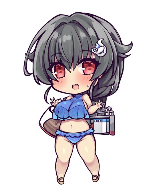 迅鯨むちむちおっきおっき 