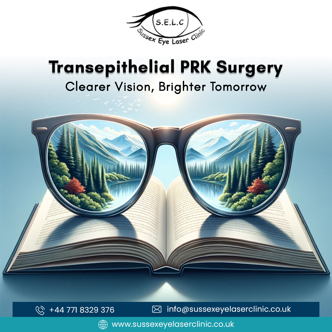 Considering Transepithelial PRK for vision correction? Learn how this innovative procedure can enhance clarity and potentially reduce dependence on glasses or contacts.

Visit - sussexeyelaserclinic.co.uk/laser-refracti…

#sussexeyelaserclinic #transepithelialprksurgery #EyeTreatment #eyehospital