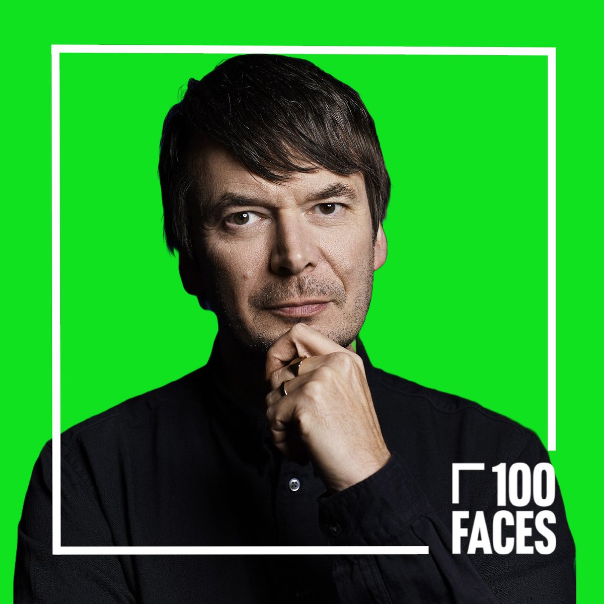 Sir Ian Rankin was the first in his family to go to university, graduating from @EdinburghUni in 1982. He is now a best selling crime writer, known for his Inspector Rebus novels, and received a knighthood last year. #100Faces loom.ly/RryA9bg