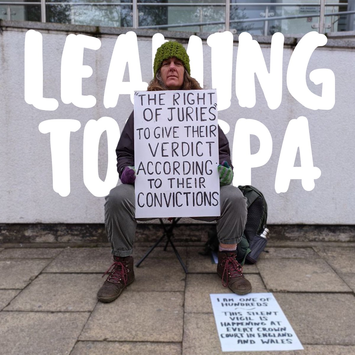 Trudi Warner will attend the Royal Courts of Justice this Thursday for a permission hearing from the Attorney General in an attempt to send her to prison. Her crime? Holding this sign, which replicates a centuries-old plaque displayed in the Old Bailey and states the law.