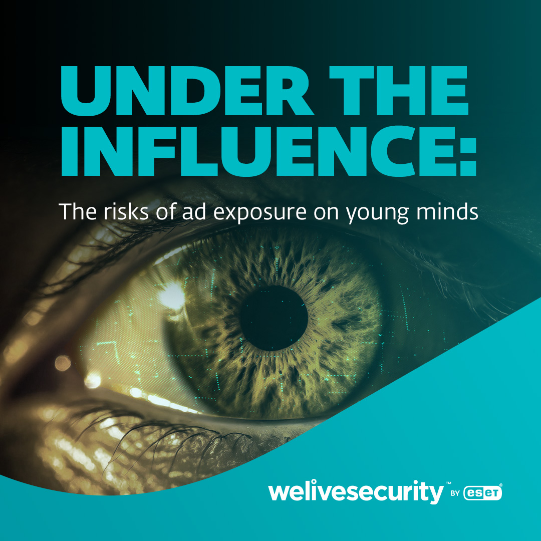 🚸Learn about the risks posed by online ads and discover practical strategies to keep your kids safe and secure in the age of digital advertising. Read more in our latest article. #ESET #ProgressProtected 
blog.eset.ie/2024/04/16/the…