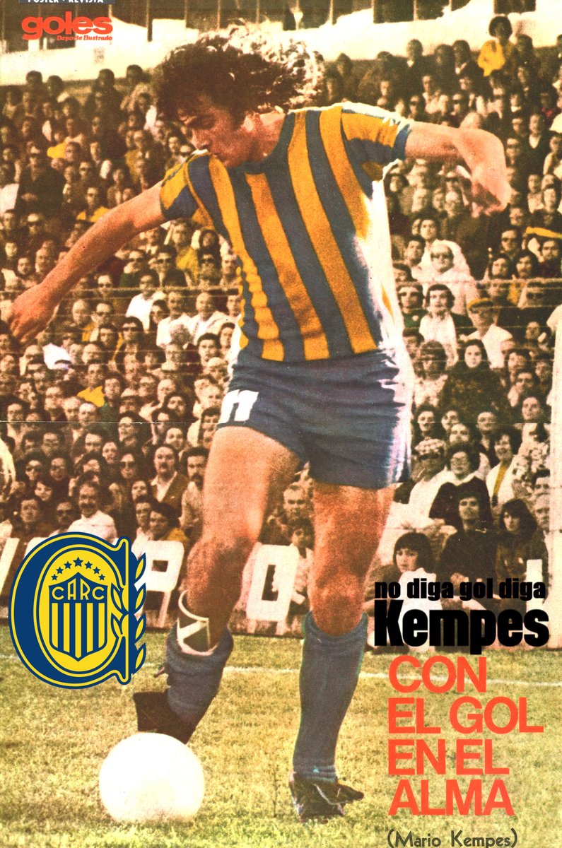 #MarioKempes #RosarioCentral
🏆Máximo goleador Primera División 74 y 76
#NoDigaGolDigaKempes