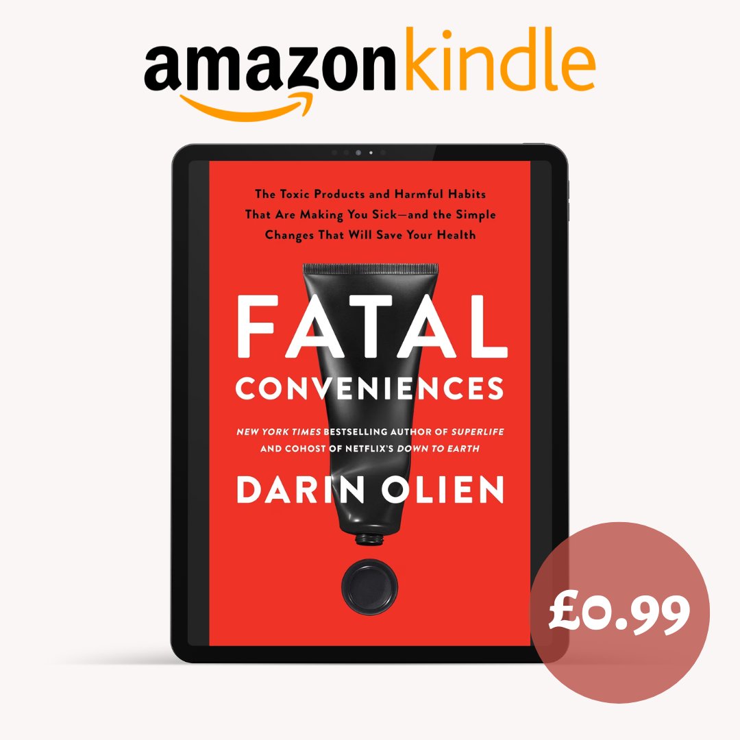 Uncover the hidden dangers lurking in everyday items! Fatal Conveniences by @DarinOlien reveals how common products are undermining our health. Make smarter choices and boost your well-being. Now just 99p on #amazonkindle! 📚: amazon.co.uk/Fatal-Convenie…