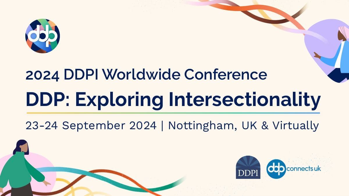 📣 Early Bird tickets now on sale for the 2024 DDPI Worldwide Conference, 23-24 Sept, 2024. Join us at the EMCC, Nottingham, UK or Virtually for our first hybrid DDP conference. Numbers are limited and so please book now to avoid disappointment 👉 buff.ly/3vUH9PW