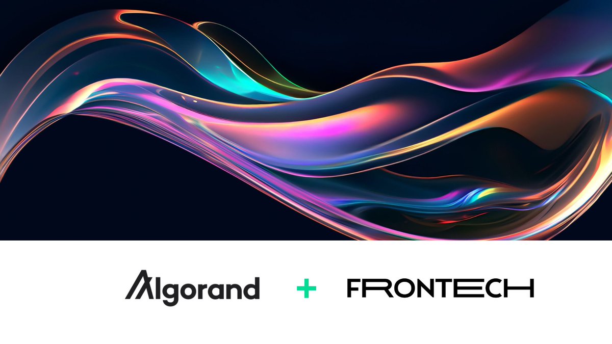 The Algorand Foundation is proud to be a technical partner of Frontech Accelerator, alongside @microsoft.

The program is born from an initiative of CDP Venture Capital, which is dedicated to frontier technologies such as AI, Web3, and Metaverse that are transforming all…