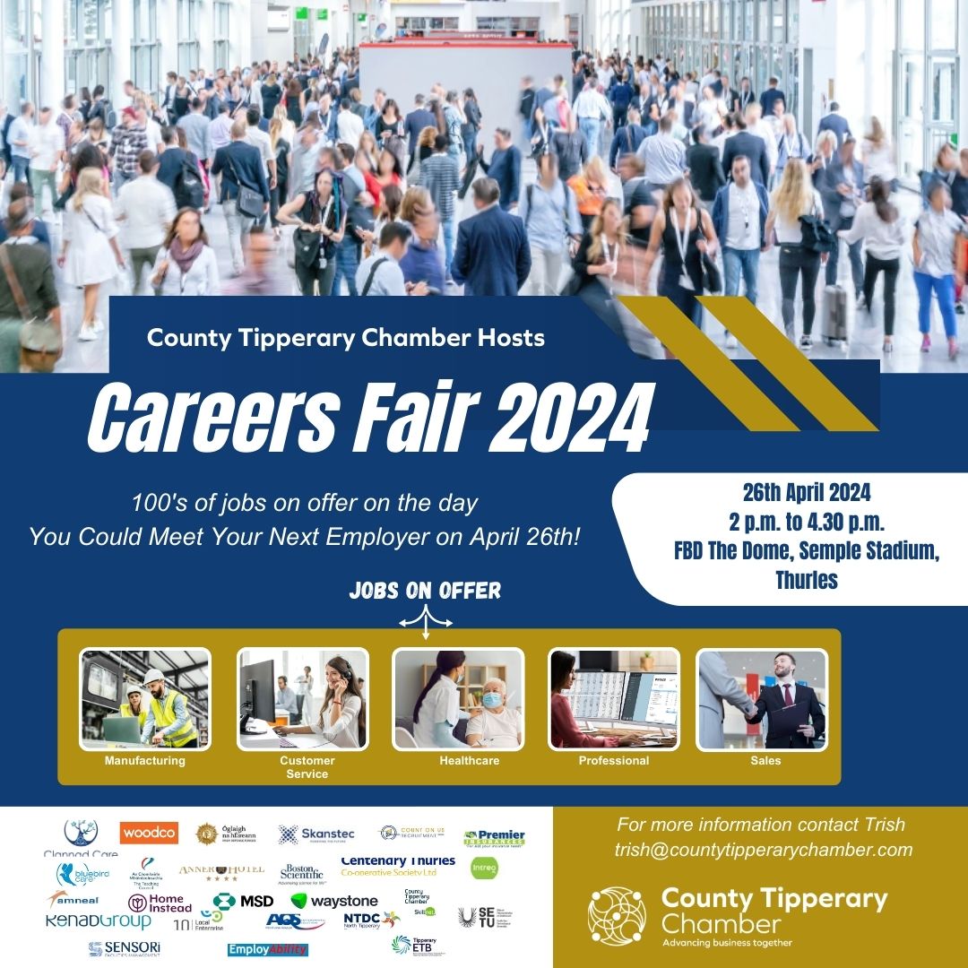 ⏰Our highly anticipated Jobs Fair is just around the corner! Whether you're embarking on your career journey or seeking new opportunities, this event is not to be missed! #JobsFair #CareerOpportunities #ThinkTalent @CTChamber