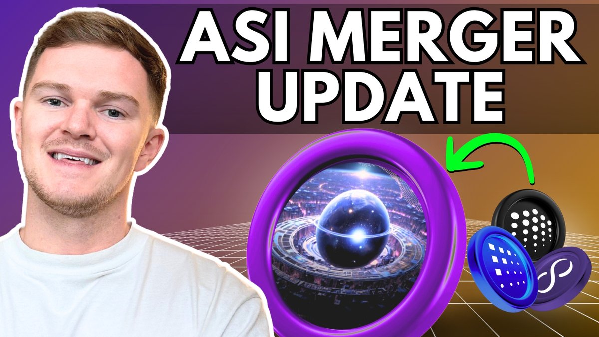 NEW VIDEO! Huge update when it comes to the $ASI merger! 🔥 If you hold $FET, $AGIX or $OCEAN, you'll want to watch! 👇 youtu.be/qpy5F6XLycU