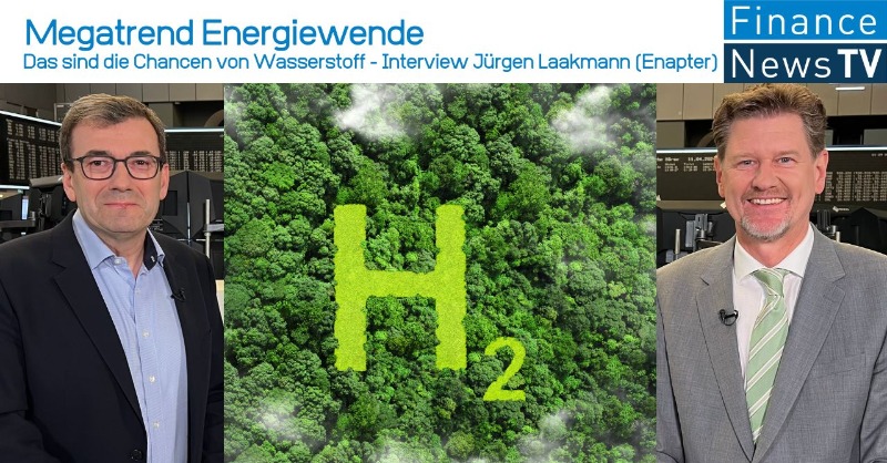 Megatrend Energiewende: Das sind die enormen Chancen von Wasserstoff und der AEM Elektrolyseure. Interview mit Dr. Jürgen Laakmann, CEO der @Enapter AG: youtu.be/emmwaRvq-2M #wasserstoff #hydrogen #h2 #stocks #investing #finance #sustainability #sustainable